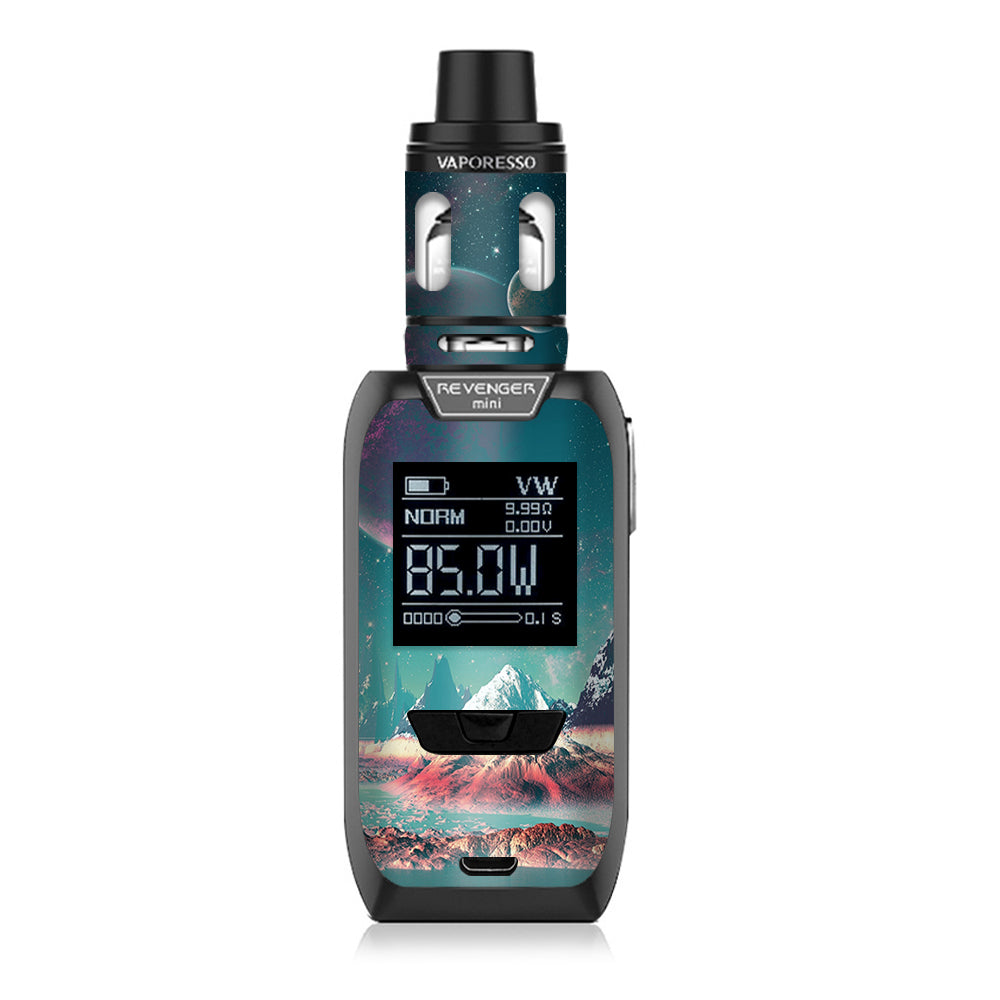  Planets And Moons Mountains Vaporesso Revenger Mini 85w Skin