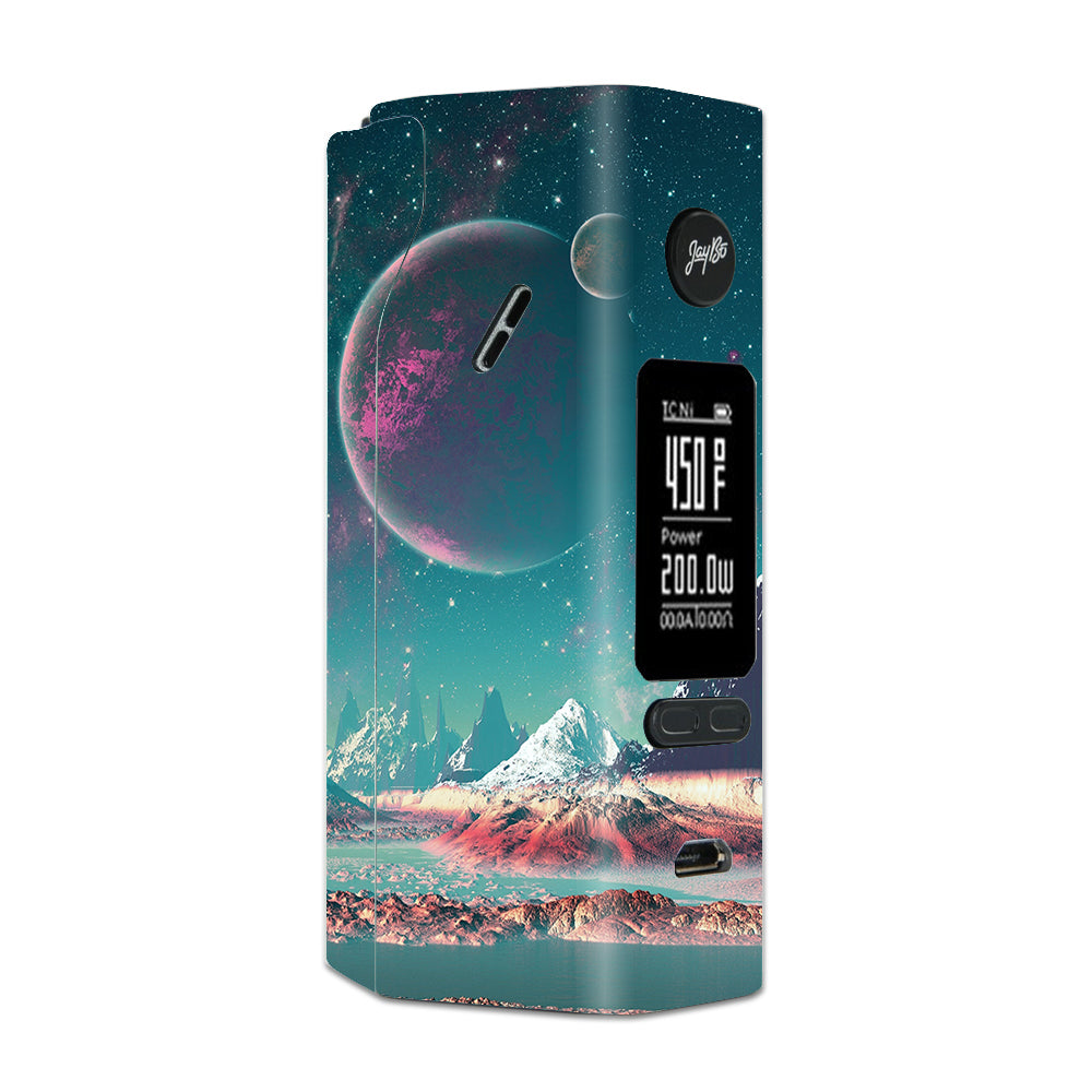 Planets And Moons Mountains Wismec Reuleaux RX 2/3 combo kit Skin