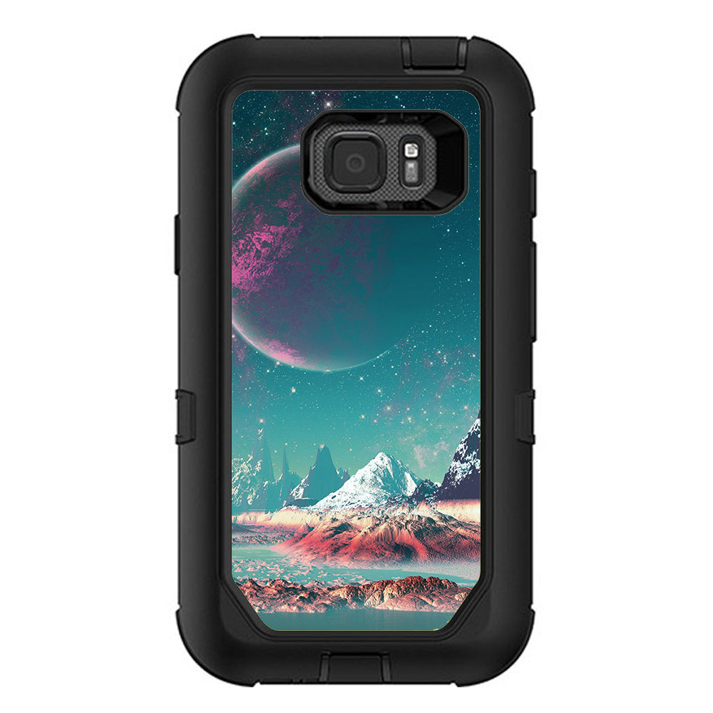  Planets And Moons Mountains Otterbox Defender Samsung Galaxy S7 Active Skin