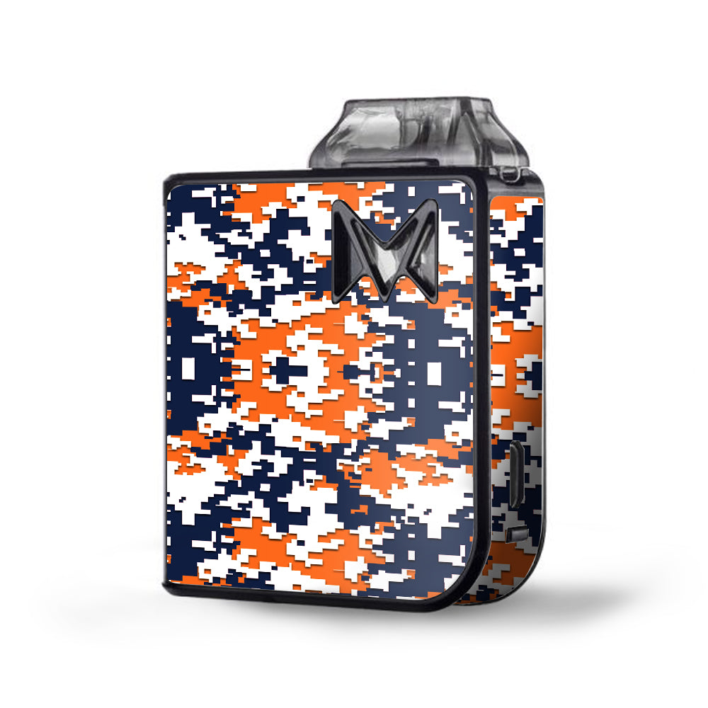  Digi Camo Sports Teams Colors Digital Camouflage Orange Blue Mipod Mi Pod Skin