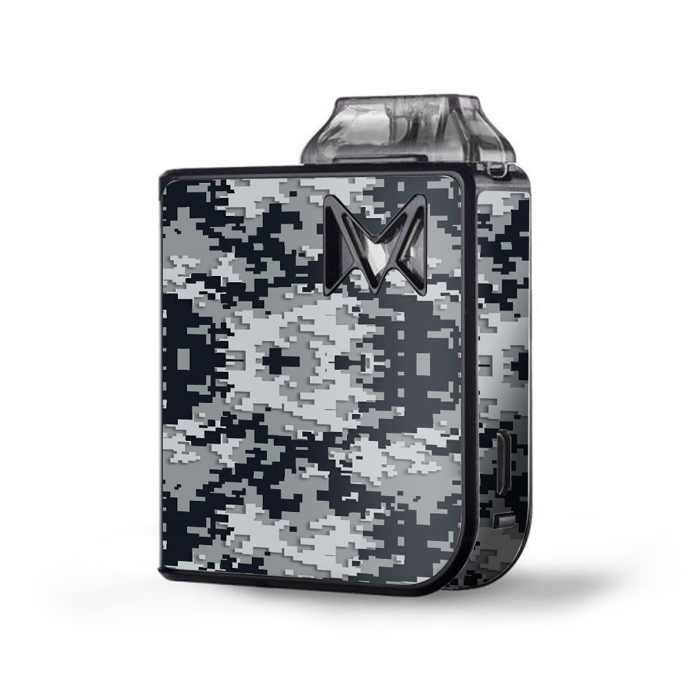  Digi Camo Sports Teams Colors Digital Camouflage Black Silver Mipod Mi Pod Skin