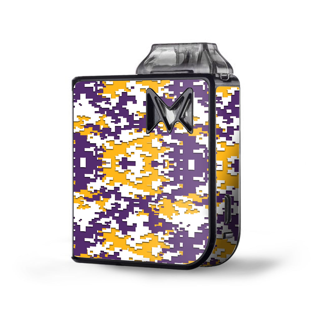  Digi Camo Sports Teams Colors Digital Camouflage Purple Gold Mipod Mi Pod Skin