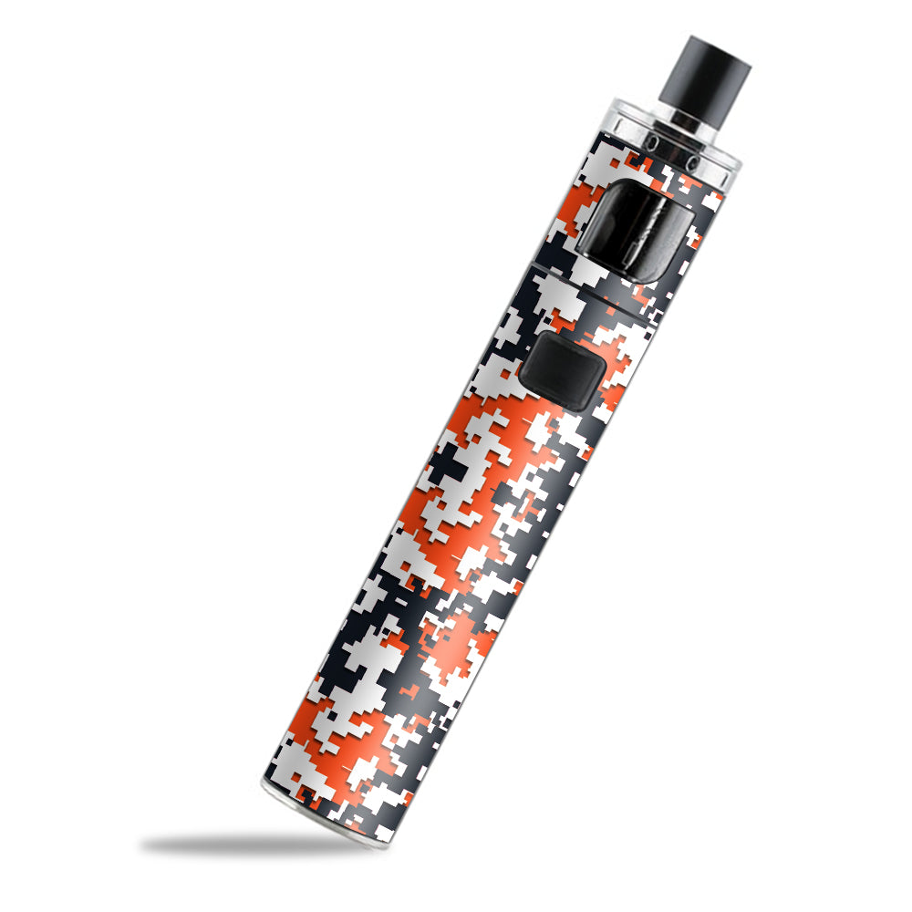  Digi Camo Sports Teams Colors Digital Camouflage Orange Blue PockeX Aspire Skin