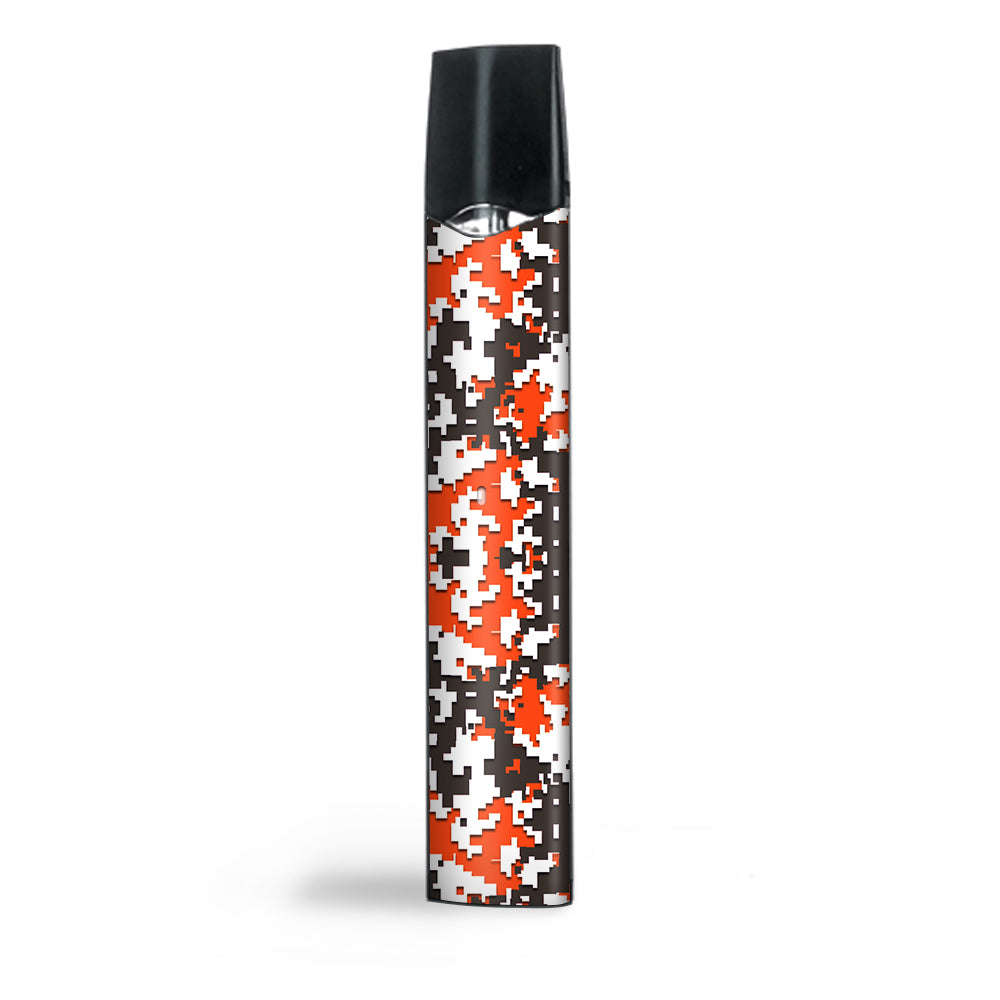  Digi Camo Sports Teams Colors Digital Camouflage Orange Brown Smok Infinix Ultra Portable Skin