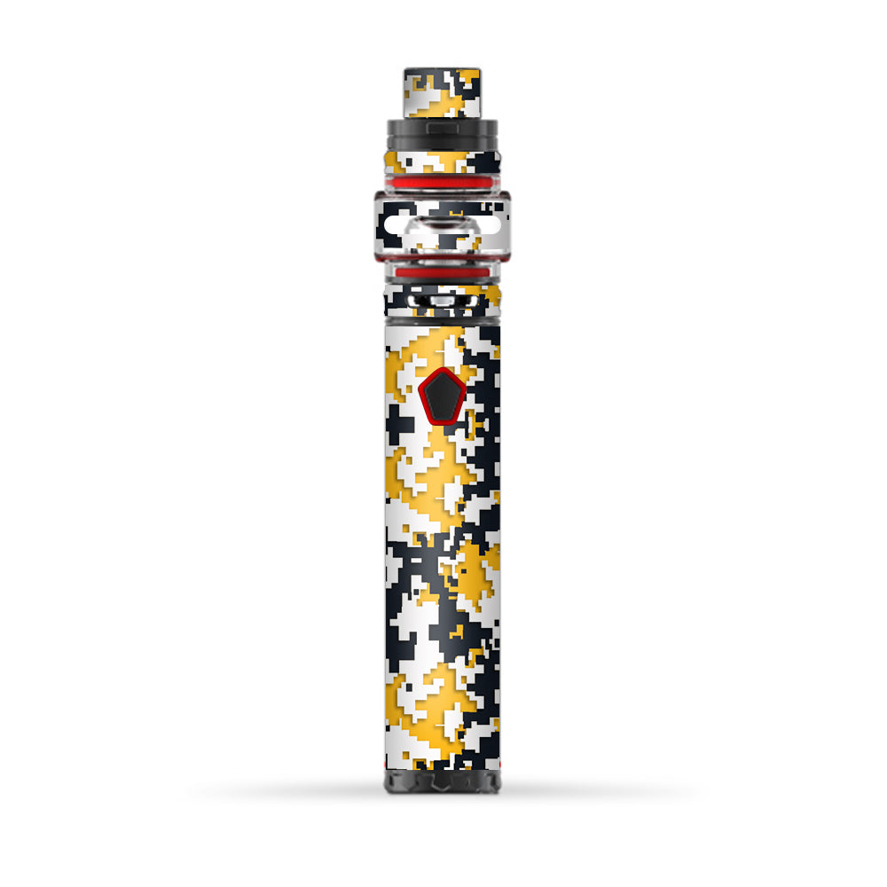  Digi Camo Team Colors Camouflage Yellow Blue Smok Stick Prince Baby Skin