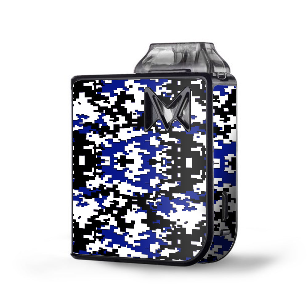  Digi Camo Sports Teams Colors Digital Camouflage Blue Black Mipod Mi Pod Skin