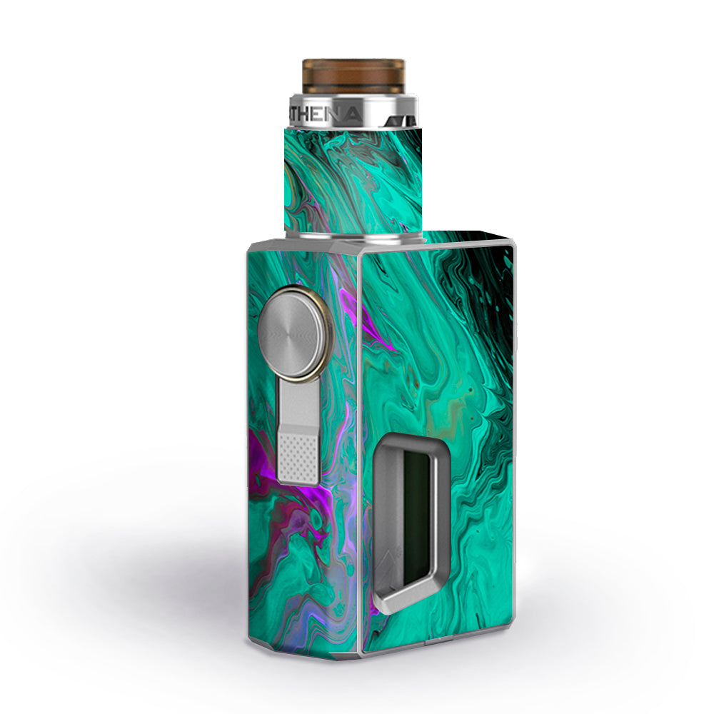  Paint Swirls Abstract Watercolor Geekvape Athena Squonk Skin