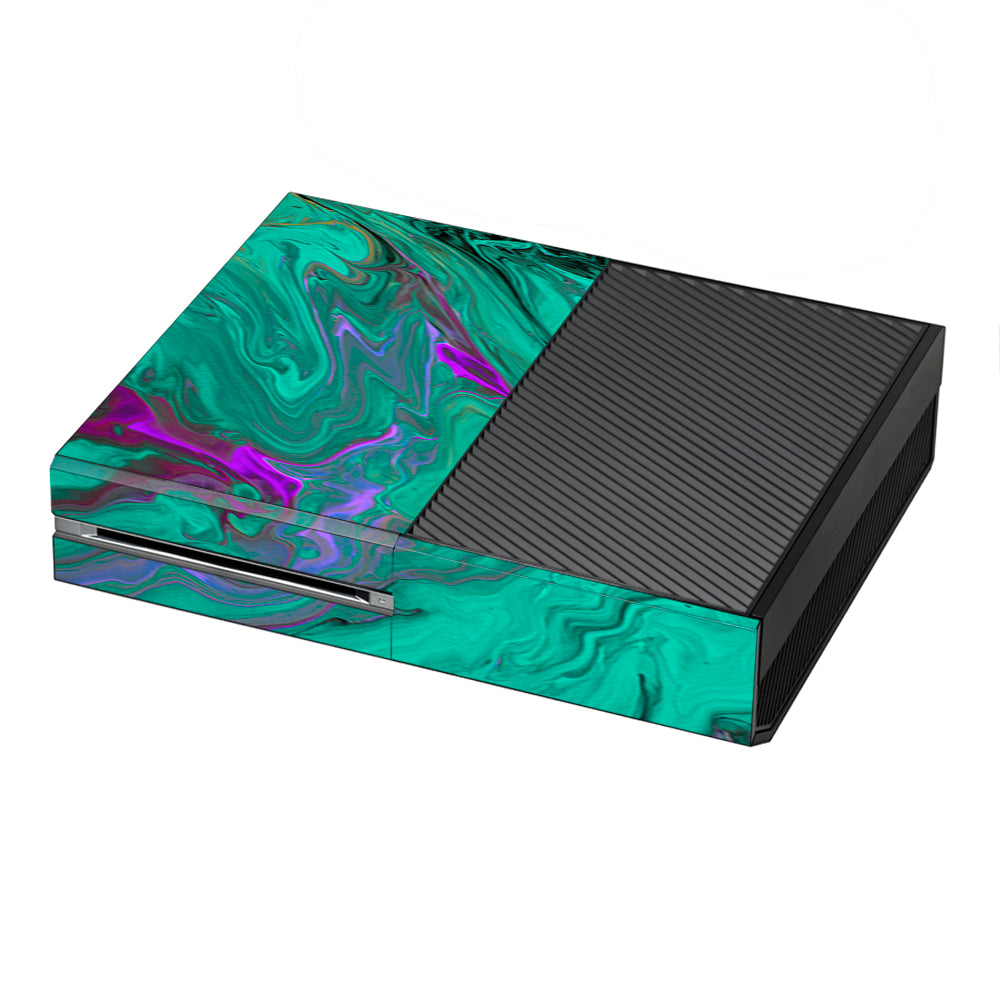  Paint Swirls Abstract Watercolor Microsoft Xbox One Skin