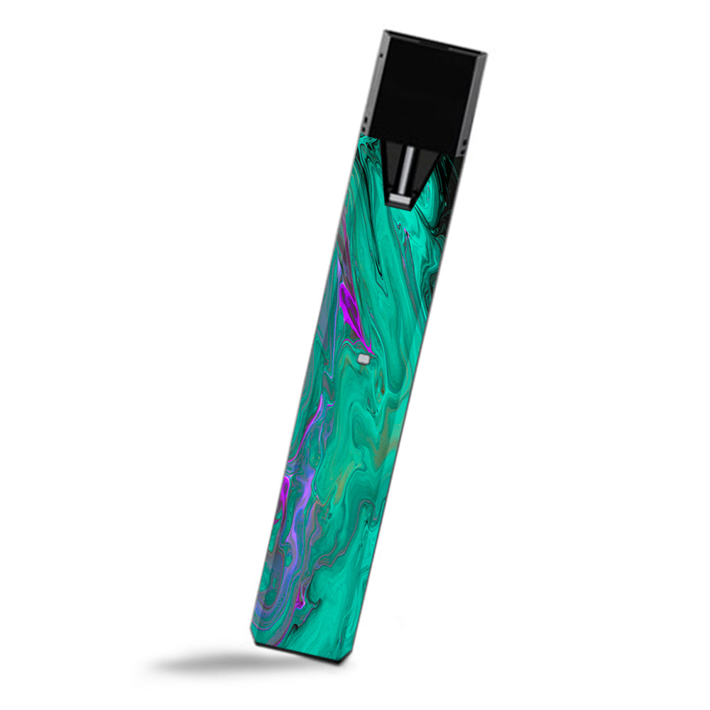  Paint Swirls Abstract Watercolor Smok Fit Ultra Portable Skin