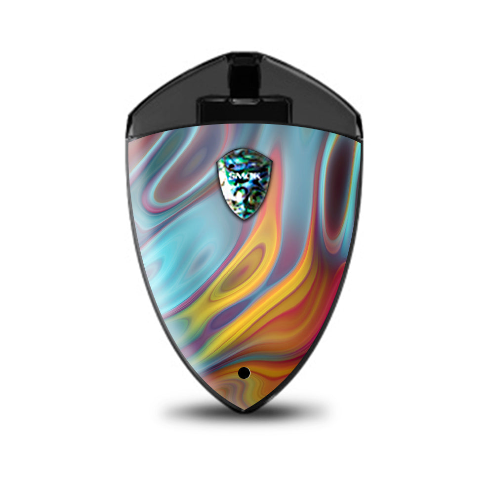  Color Glass Opalescent Resin  Smok Rolo Badge Skin