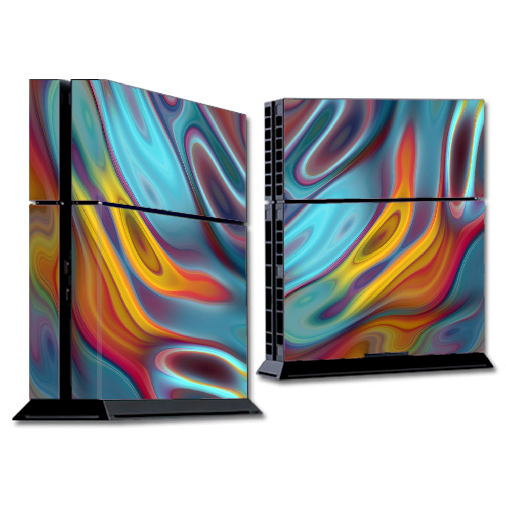  Color Glass Opalescent Resin  Sony Playstation PS4 Skin