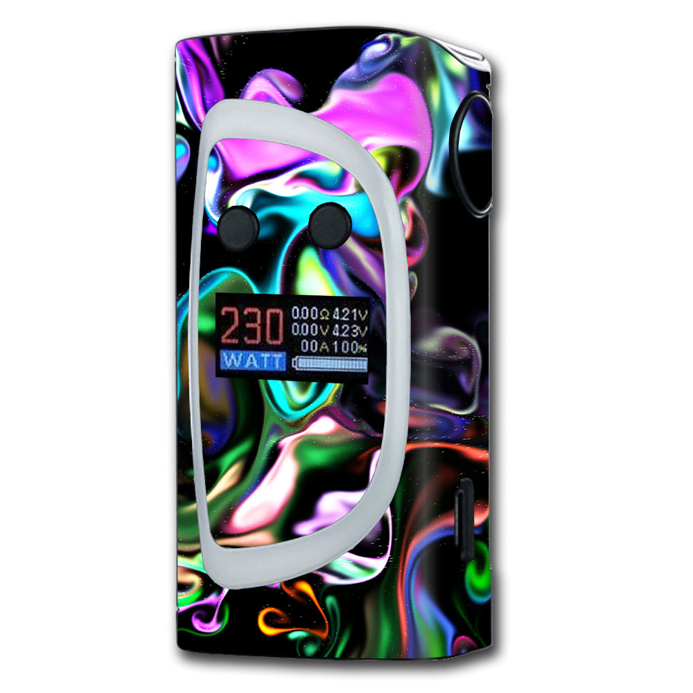  Resin Swirls Smoke Glass Sigelei Kaos Spectrum 230w Skin