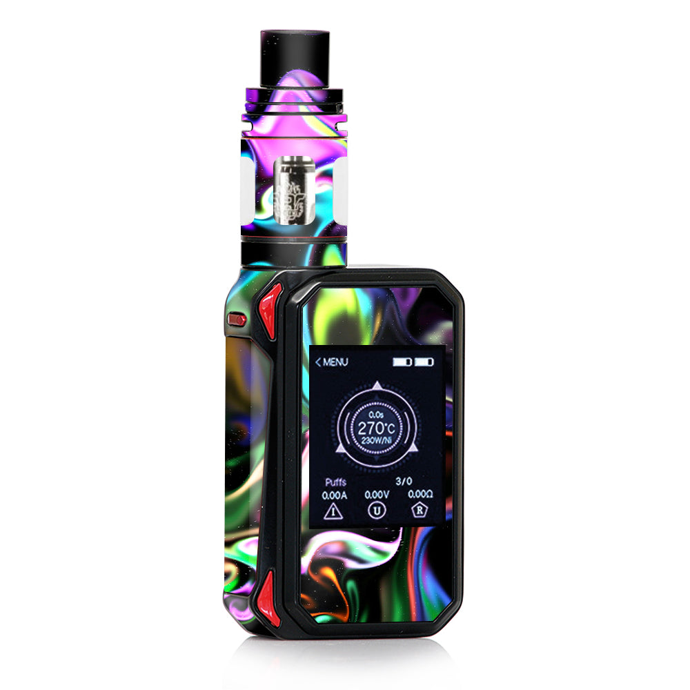  Resin Swirls Smoke Glass Smok G-priv 2 Skin