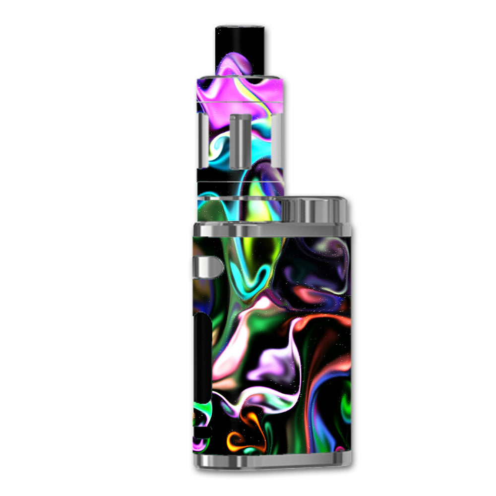  Resin Swirls Smoke Glass eLeaf iStick Pico 75w Skin