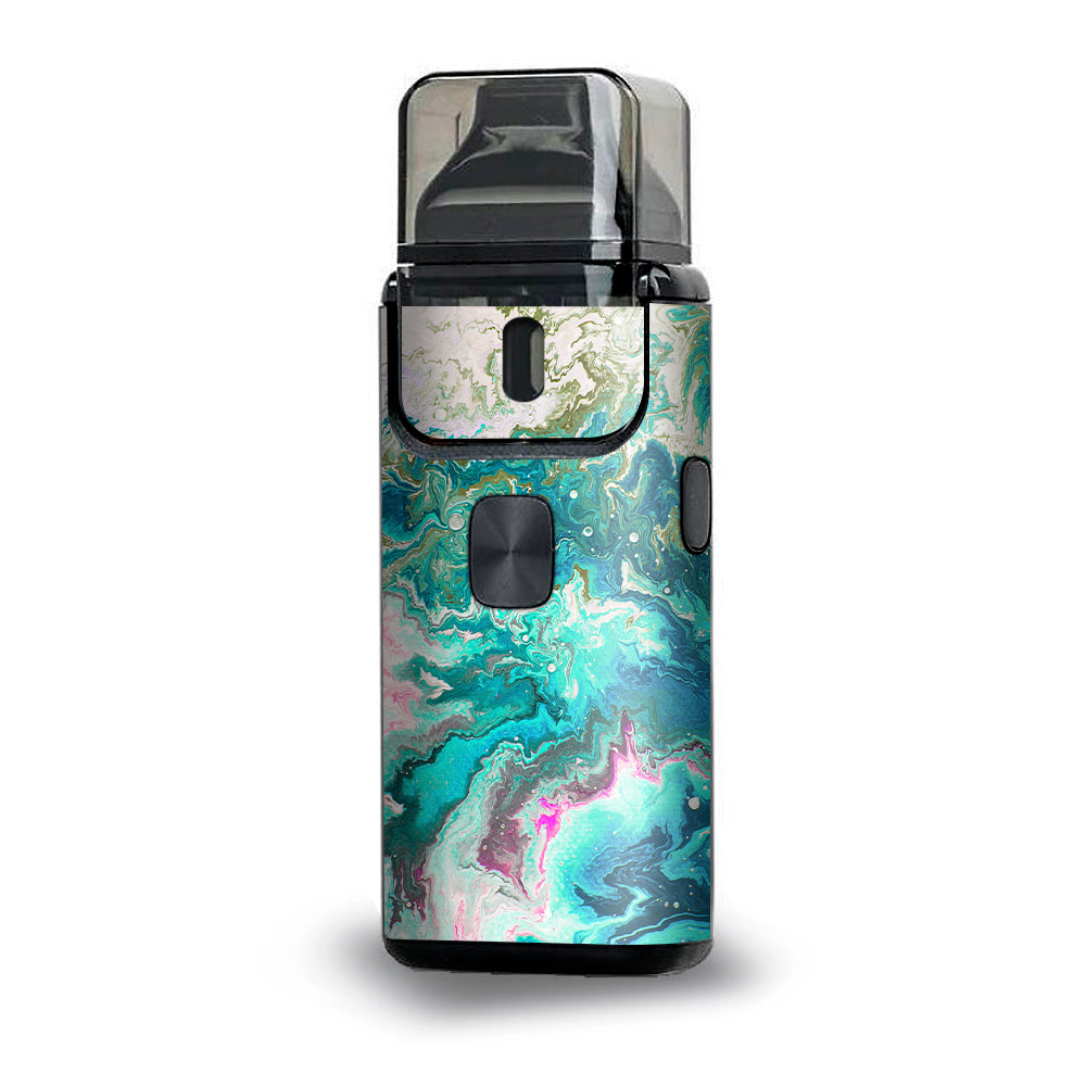  Marble Pattern Blue Ocean Green Aspire Breeze 2 Skin