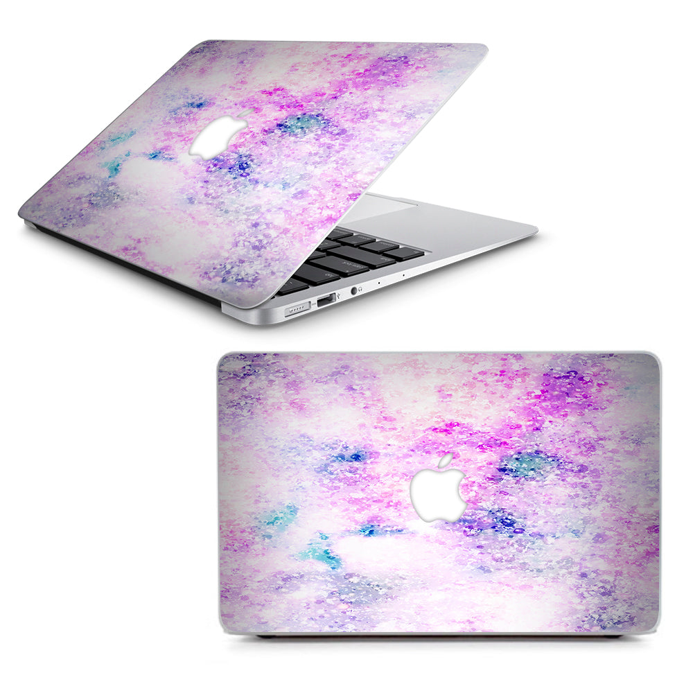  Pastel Crystals Pink Purple Pattern Macbook Air 13" A1369 A1466 Skin