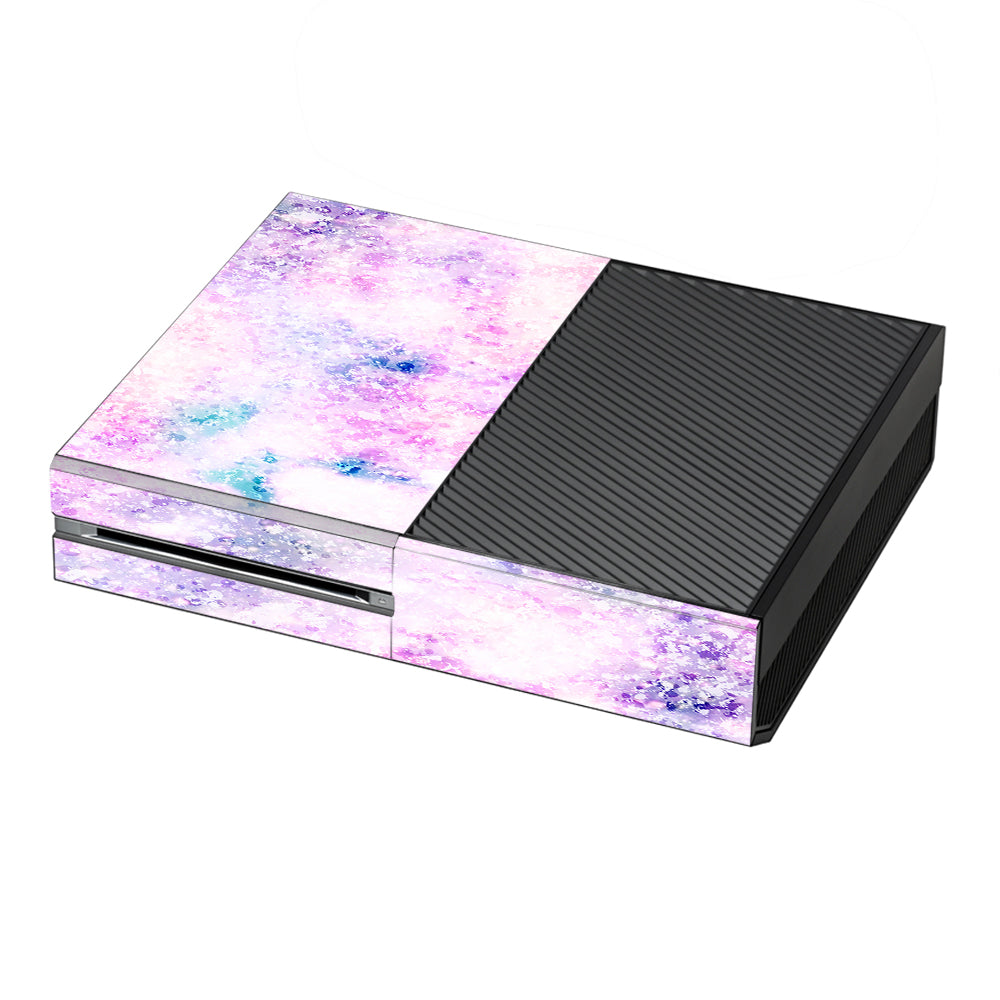  Pastel Crystals Pink Purple Pattern Microsoft Xbox One Skin