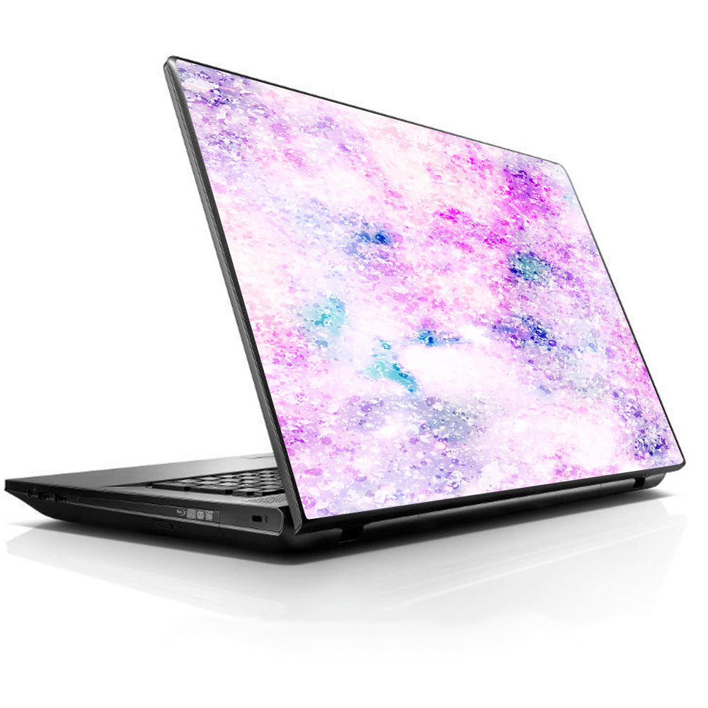  Pastel Crystals Pink Purple Pattern HP Dell Compaq Mac Asus Acer 13 to 16 inch Skin