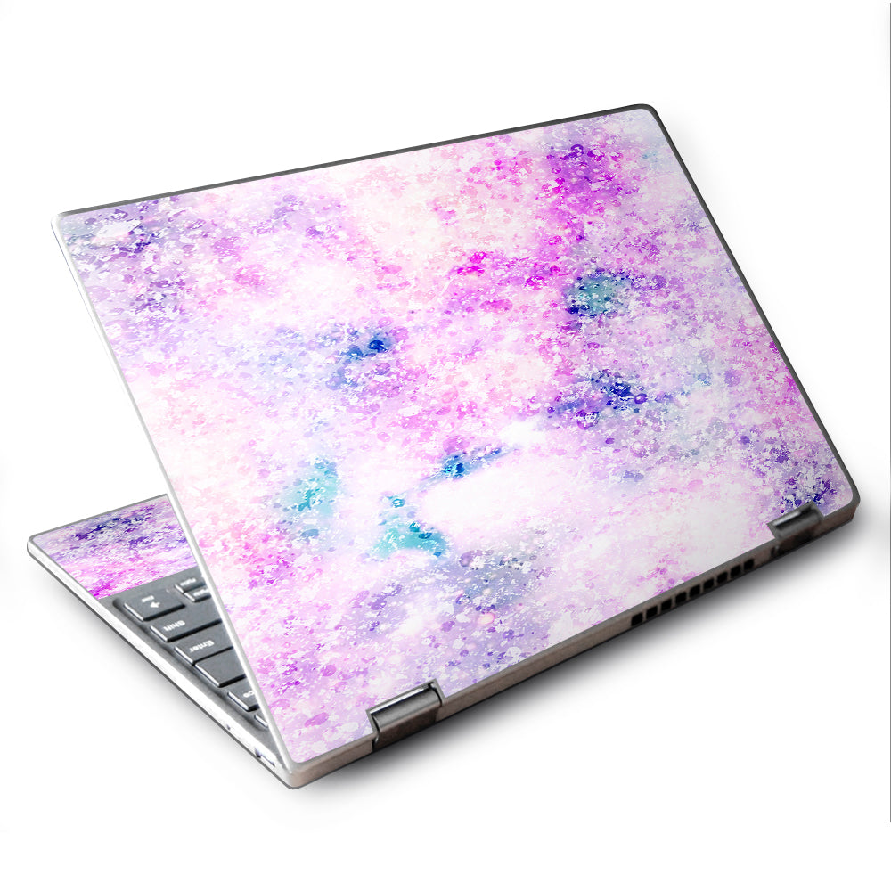  Pastel Crystals Pink Purple Pattern Lenovo Yoga 710 11.6" Skin