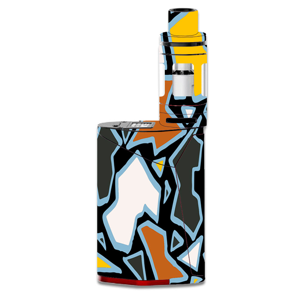 Pop Art Stained Glass Smok GX350 Skin