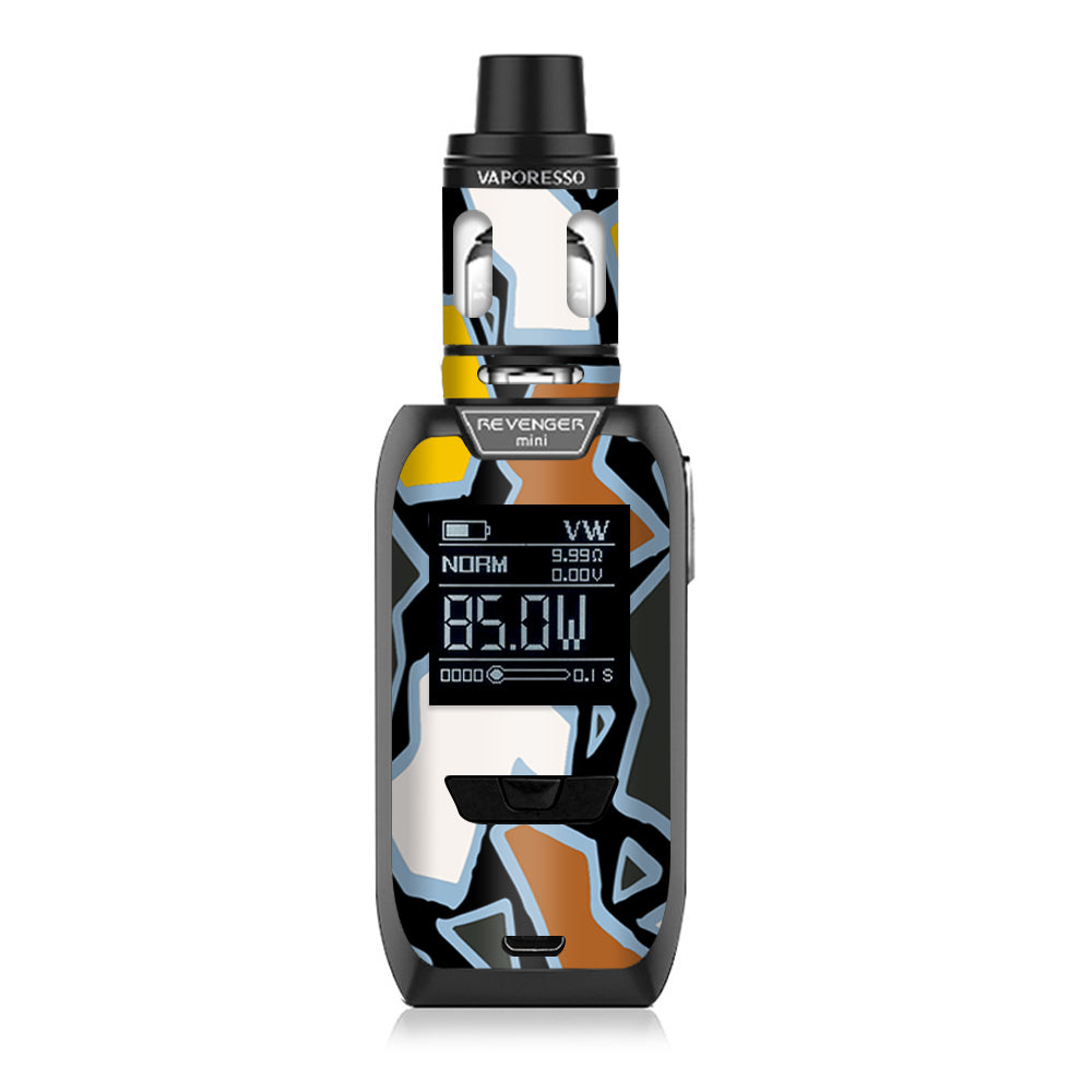  Pop Art Stained Glass Vaporesso Revenger Mini 85w Skin