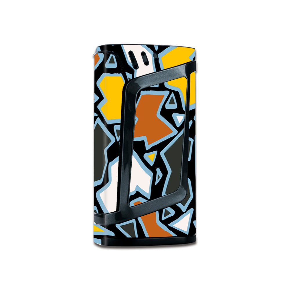  Pop Art Stained Glass Smok Alien Skin