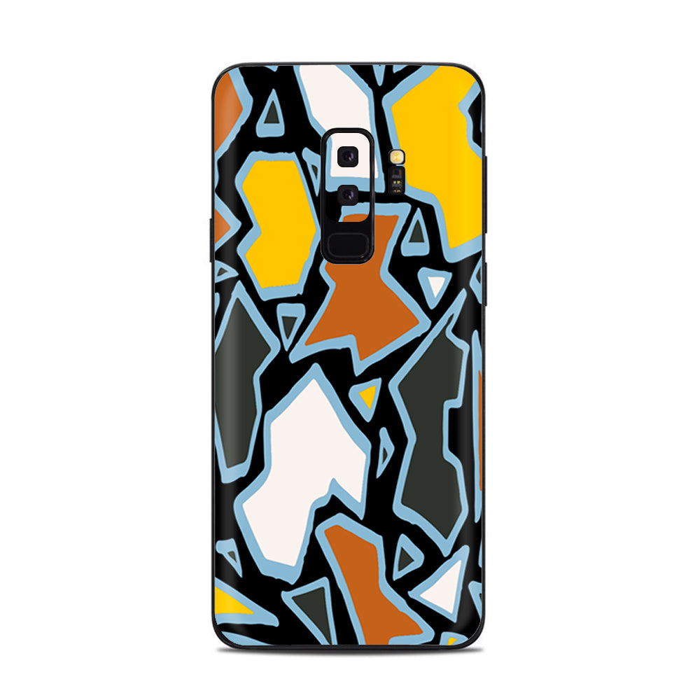  Pop Art Stained Glass Samsung Galaxy S9 Plus Skin