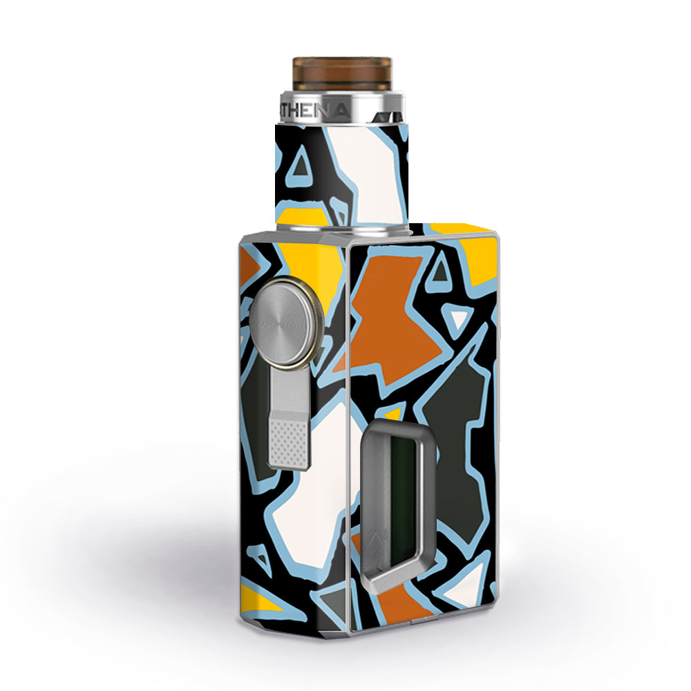  Pop Art Stained Glass Geekvape Athena Squonk Skin