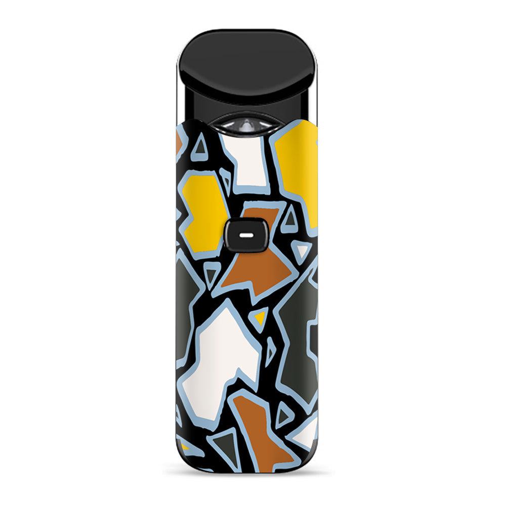  Pop Art Stained Glass Smok Nord Skin