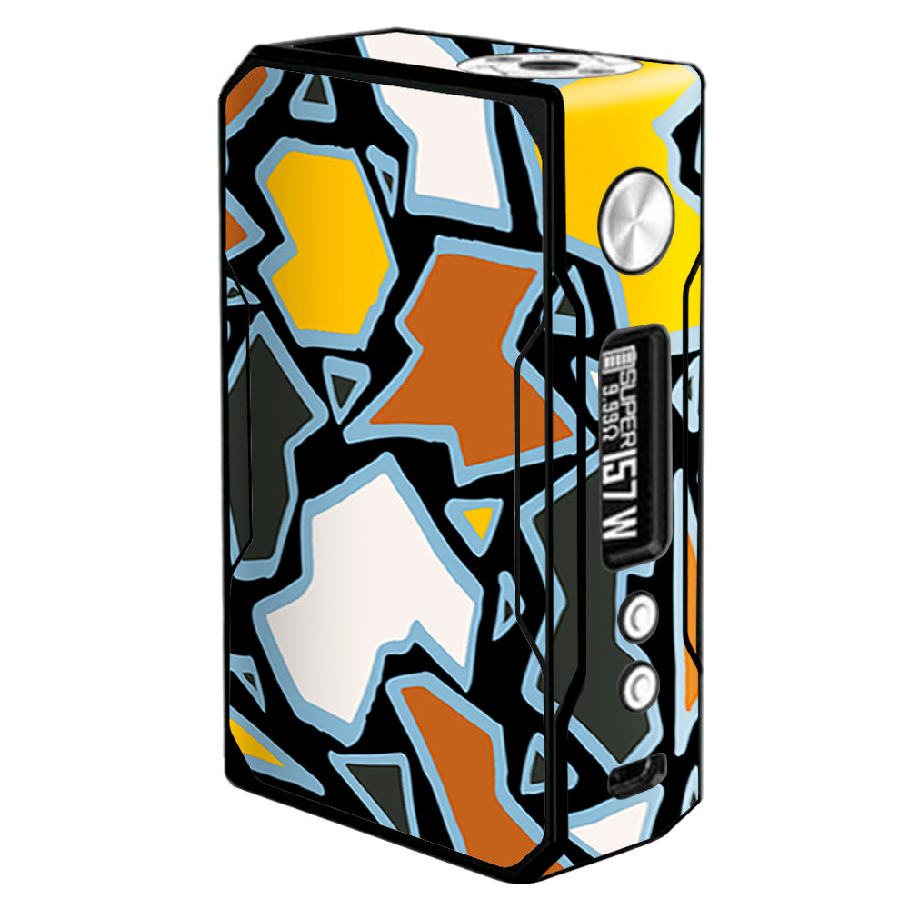  Pop Art Stained Glass Voopoo Drag 157w Skin