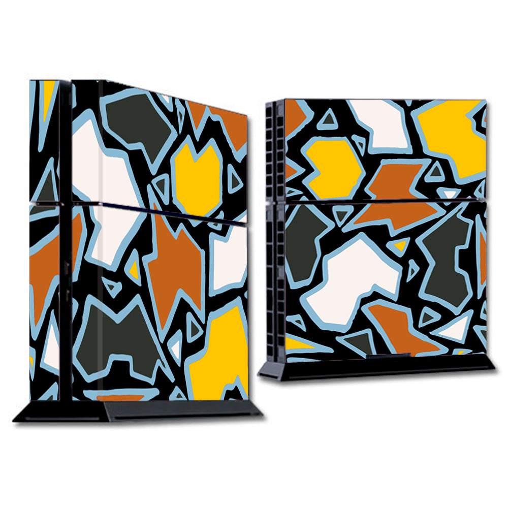  Pop Art Stained Glass Sony Playstation PS4 Skin