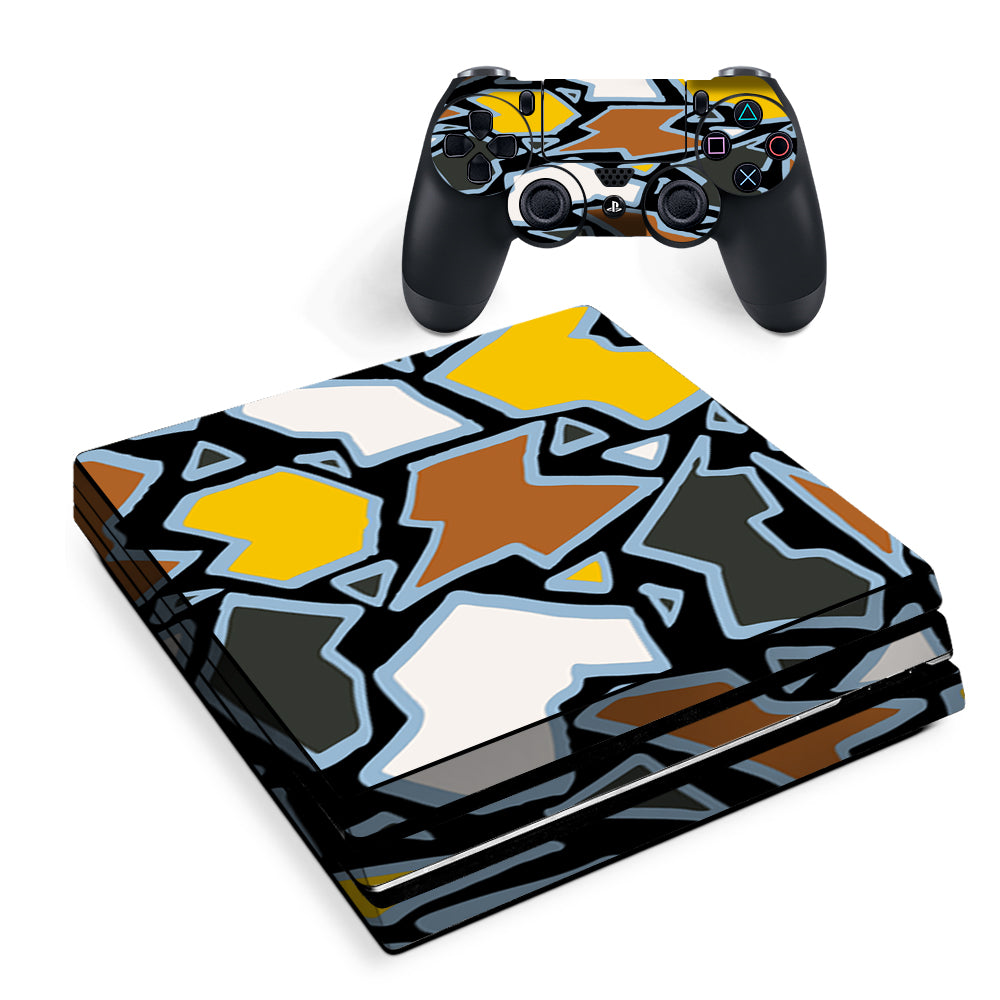 Pop Art Stained Glass Sony PS4 Pro Skin