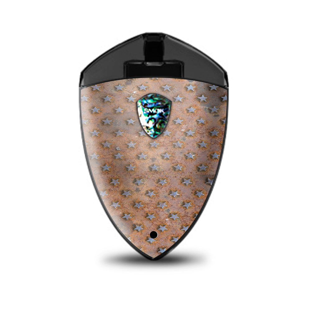  Patina Copper Stars Metal Smok Rolo Badge Skin