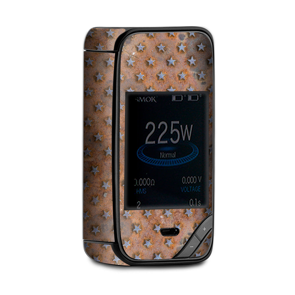  Patina Copper Stars Metal X-Priv Smok Skin