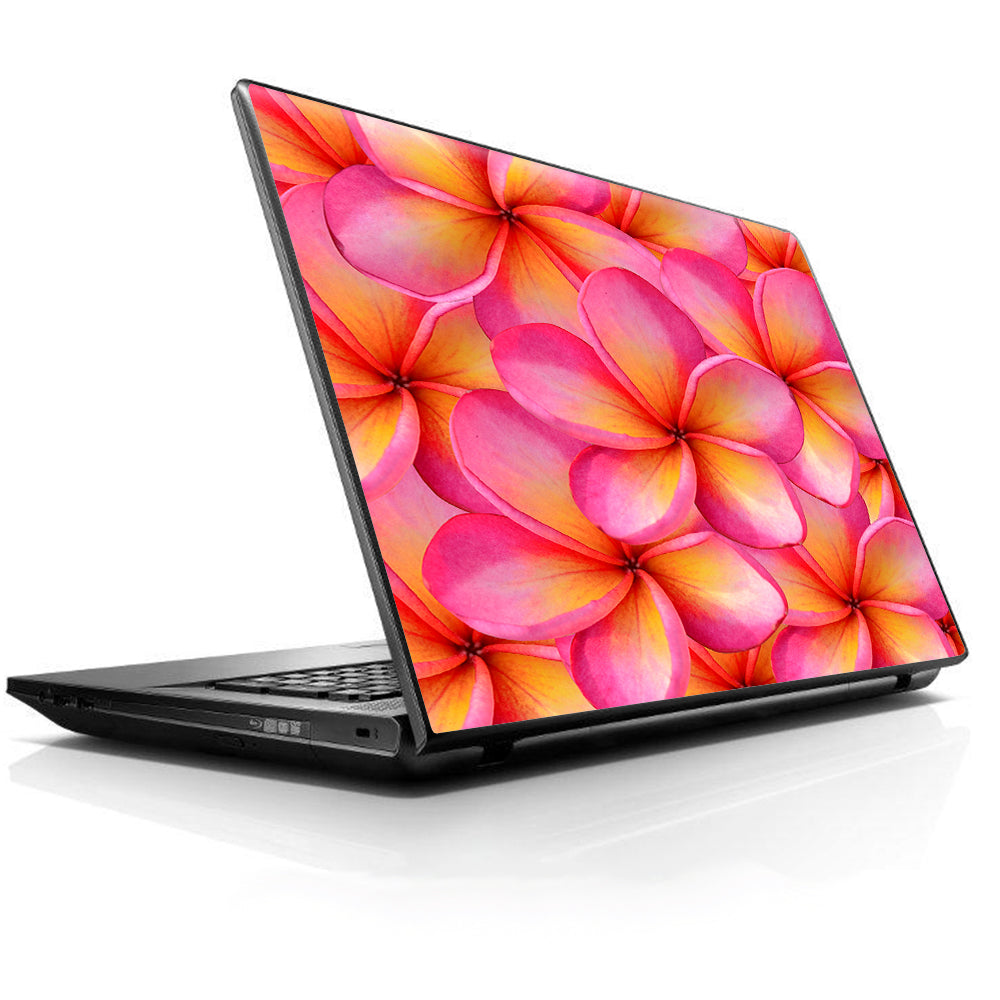  Plumerias Pink Flowers HP Dell Compaq Mac Asus Acer 13 to 16 inch Skin