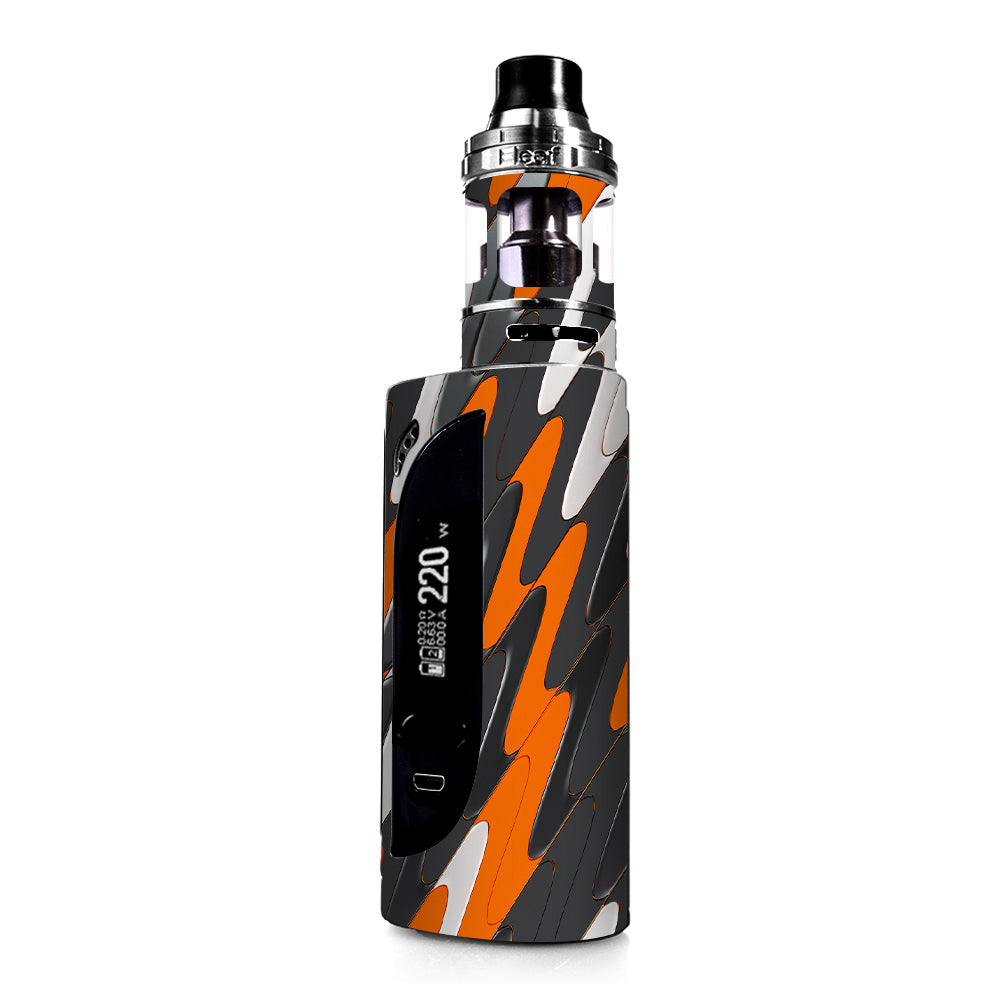  Puzzle Orange Grey Trippy eLeaf IKONN 220 Skin