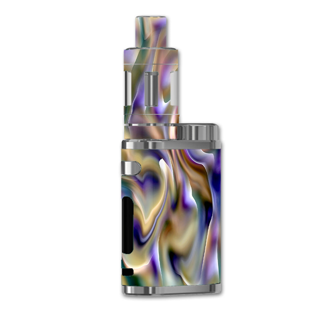  Resin Swirl Opalescent Oil Slick eLeaf iStick Pico 75w Skin