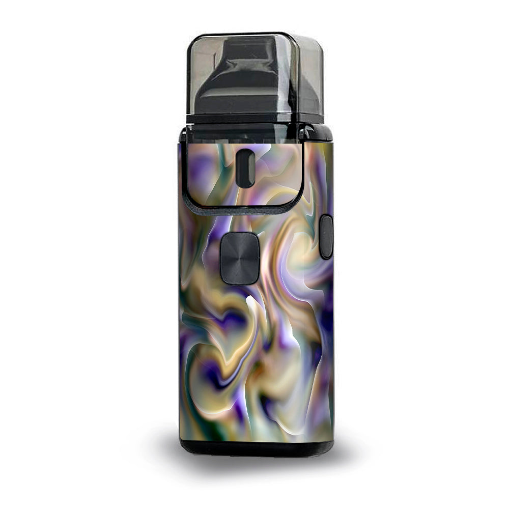  Resin Swirl Opalescent Oil Slick Aspire Breeze 2 Skin
