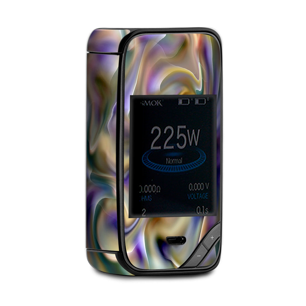  Resin Swirl Opalescent Oil Slick X-Priv Smok Skin