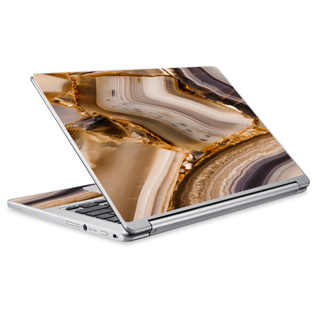  Rock Disection Geode Precious Stone Acer Chromebook R13 Skin