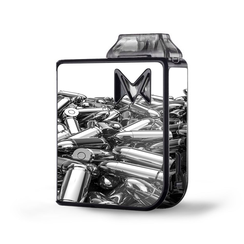  Silver Bullets Polished Black White Mipod Mi Pod Skin