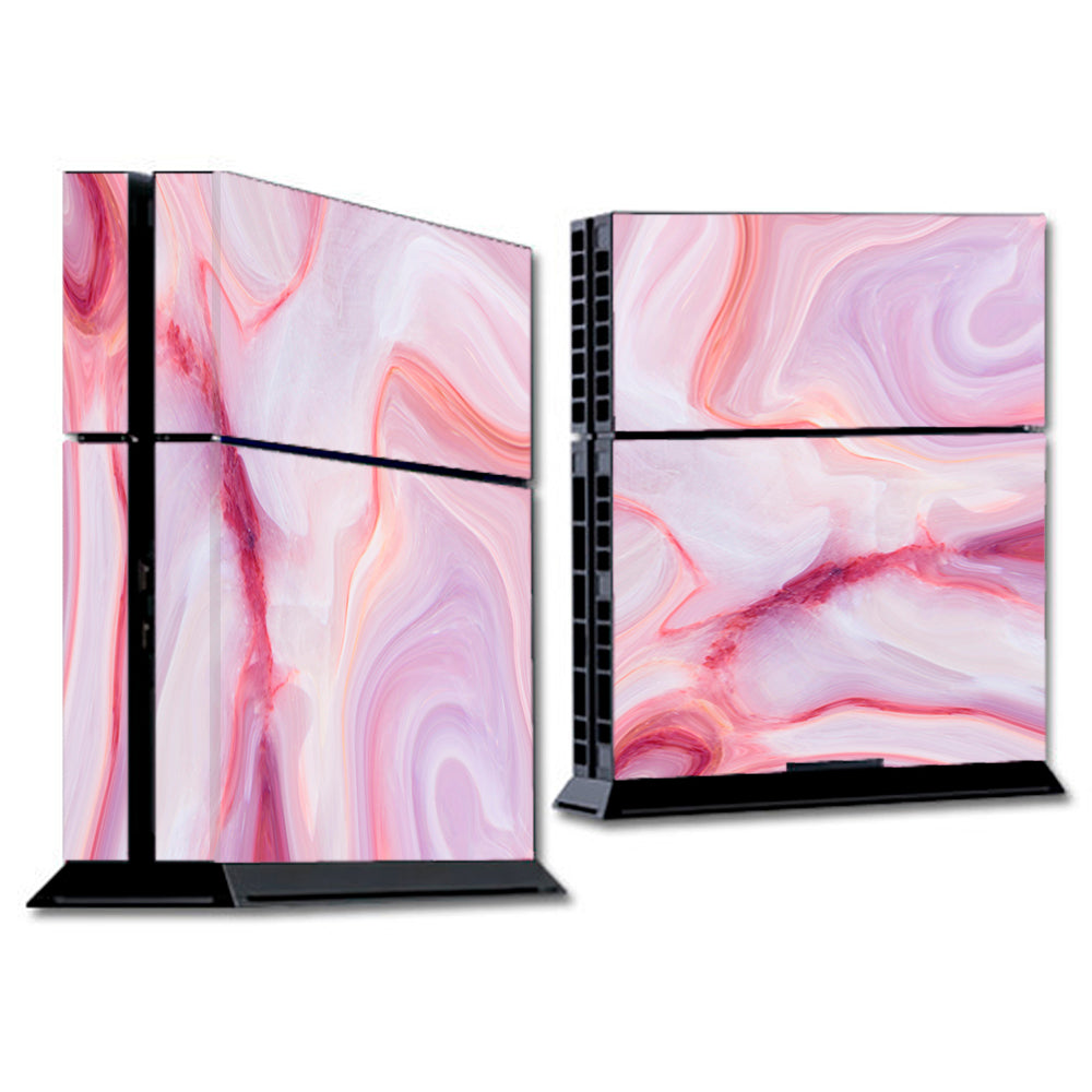  Pink Stone Marble Geode Sony Playstation PS4 Skin