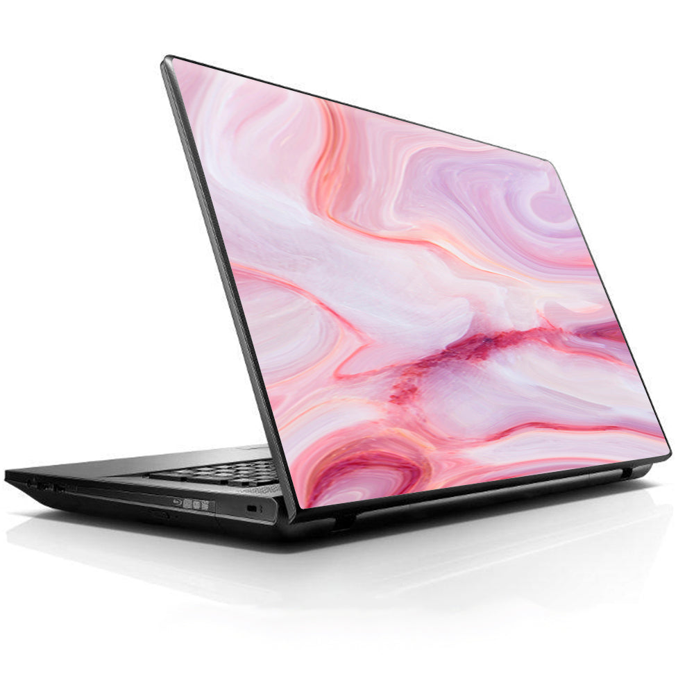  Pink Stone Marble Geode HP Dell Compaq Mac Asus Acer 13 to 16 inch Skin