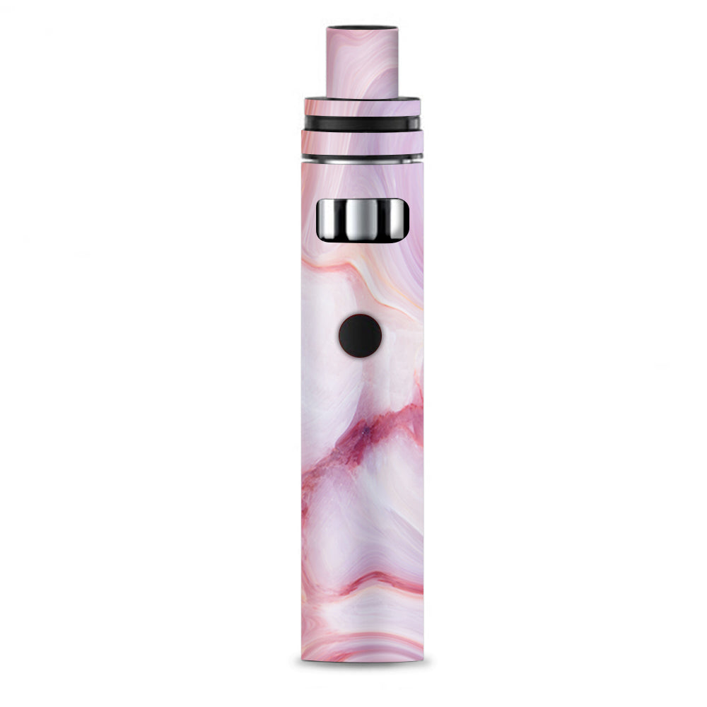  Pink Stone Marble Geode Smok Stick AIO Skin