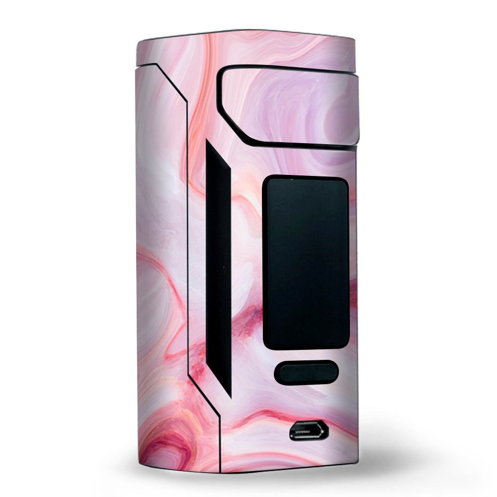  Pink Stone Marble Geode Wismec RX2 20700 Skin