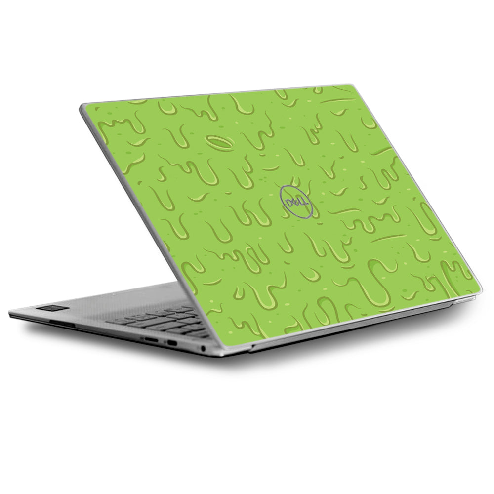  Dripping Cartoon Slime Green Dell XPS 13 9370 9360 9350 Skin