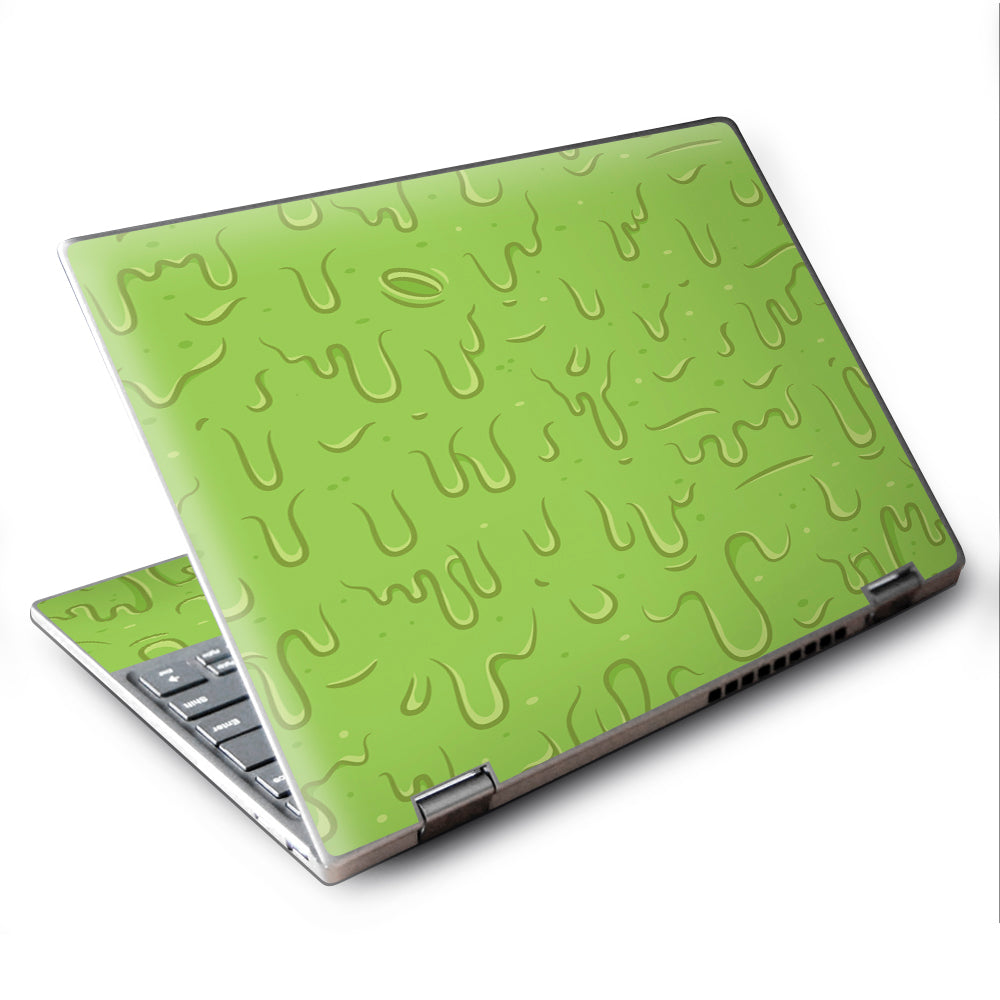  Dripping Cartoon Slime Green Lenovo Yoga 710 11.6" Skin