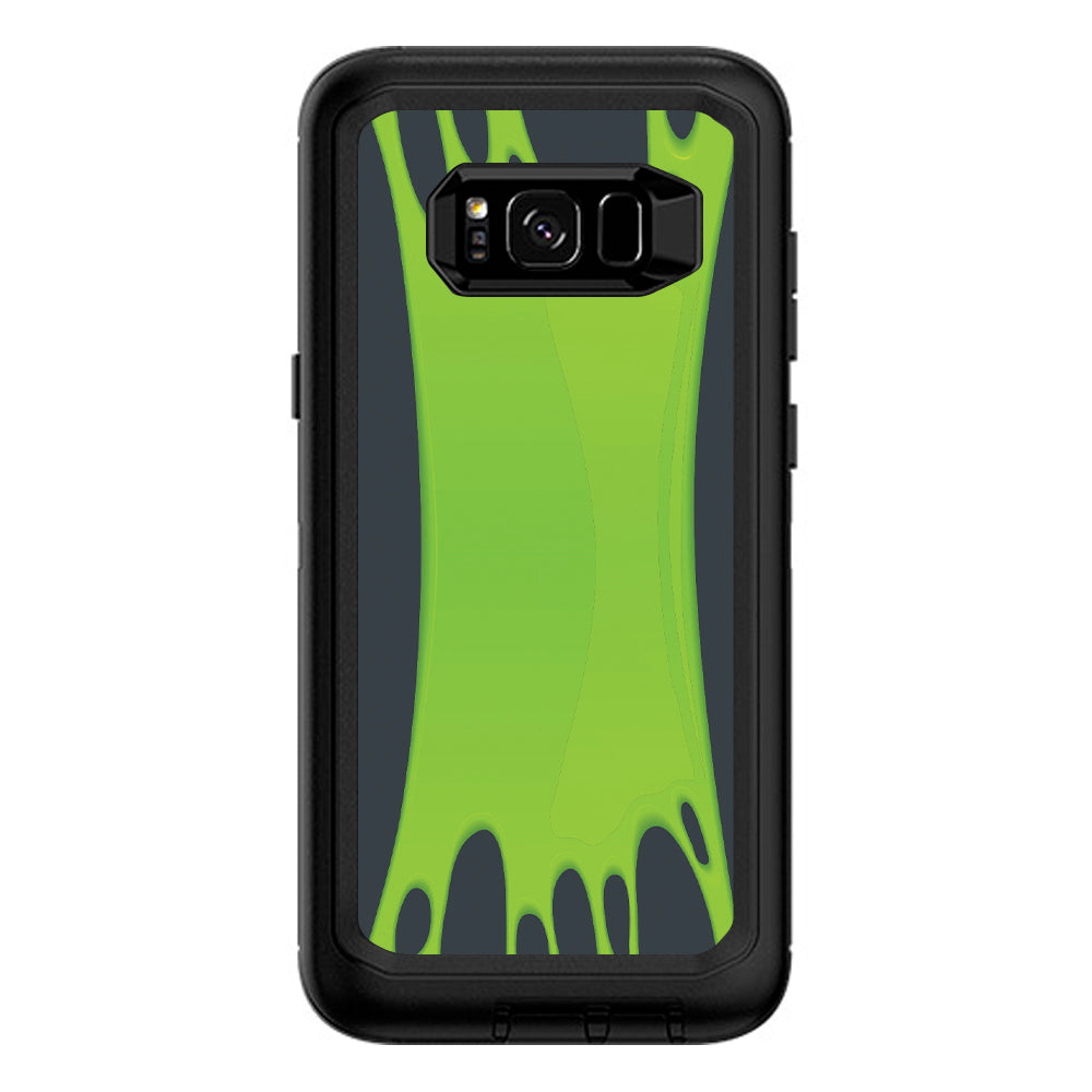  Stretched Slime Green Otterbox Defender Samsung Galaxy S8 Plus Skin