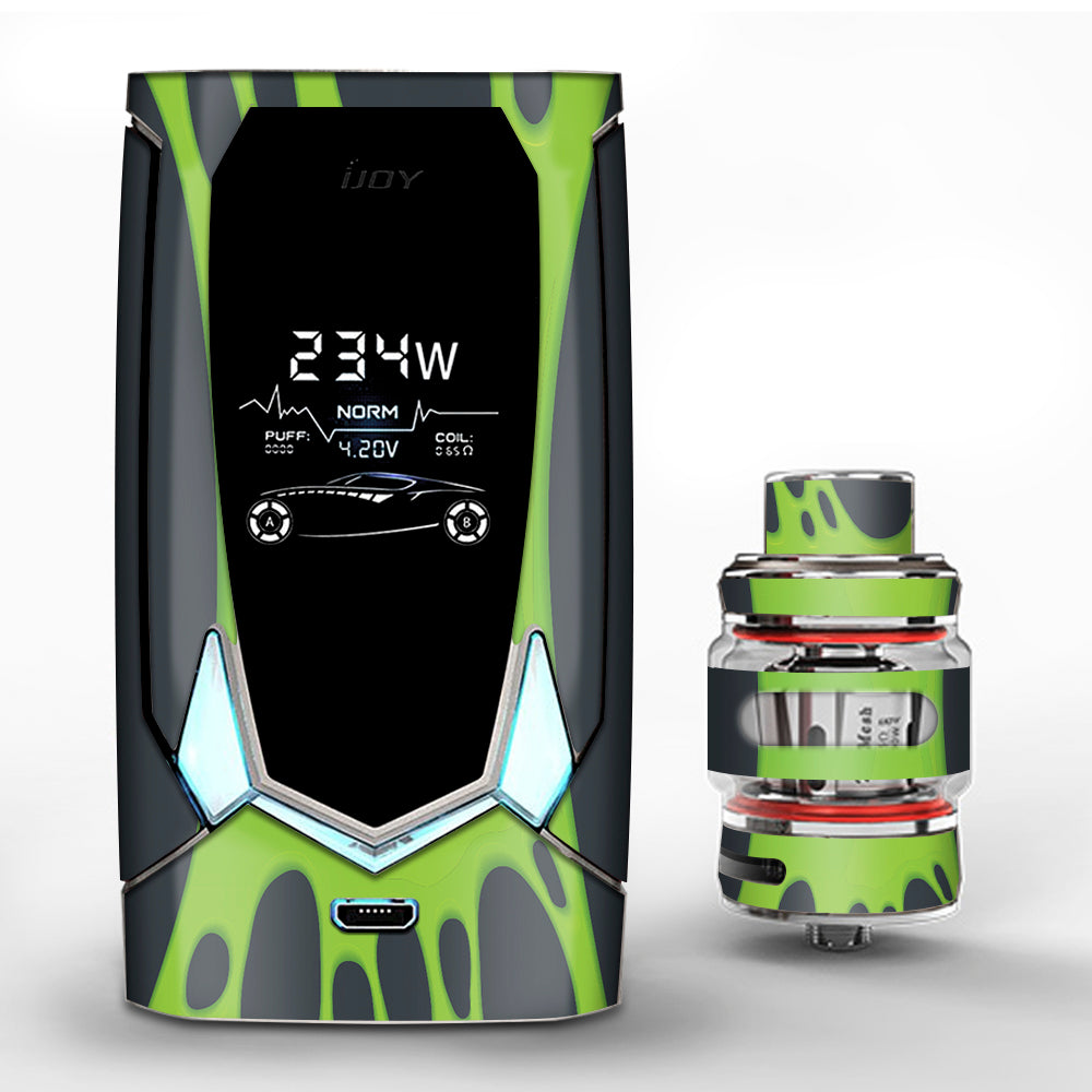  Stretched Slime Green iJoy Avenger 270 Skin