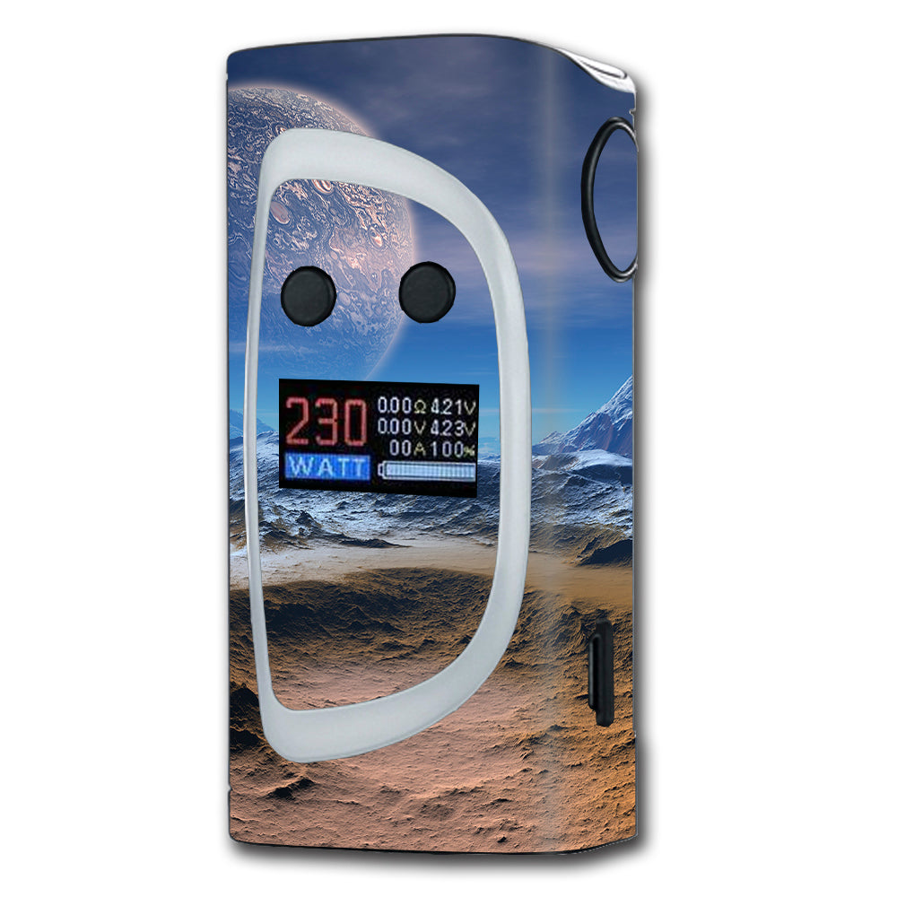  Space Planet Moon Surface Outerspace Sigelei Kaos Spectrum 230w Skin